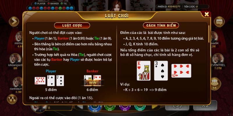 Chiến thuật chơi Baccarat Zo88 hiệu quả và quản lý vốn