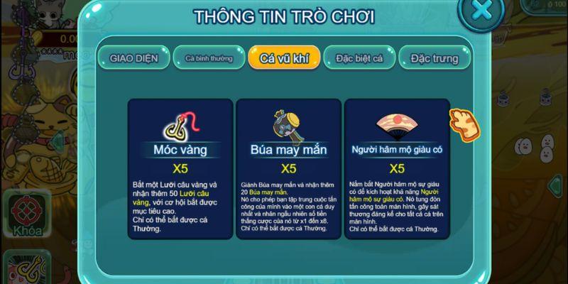 Chiến thuật chọn vũ khí tối ưu lợi nhuận khi săn cá